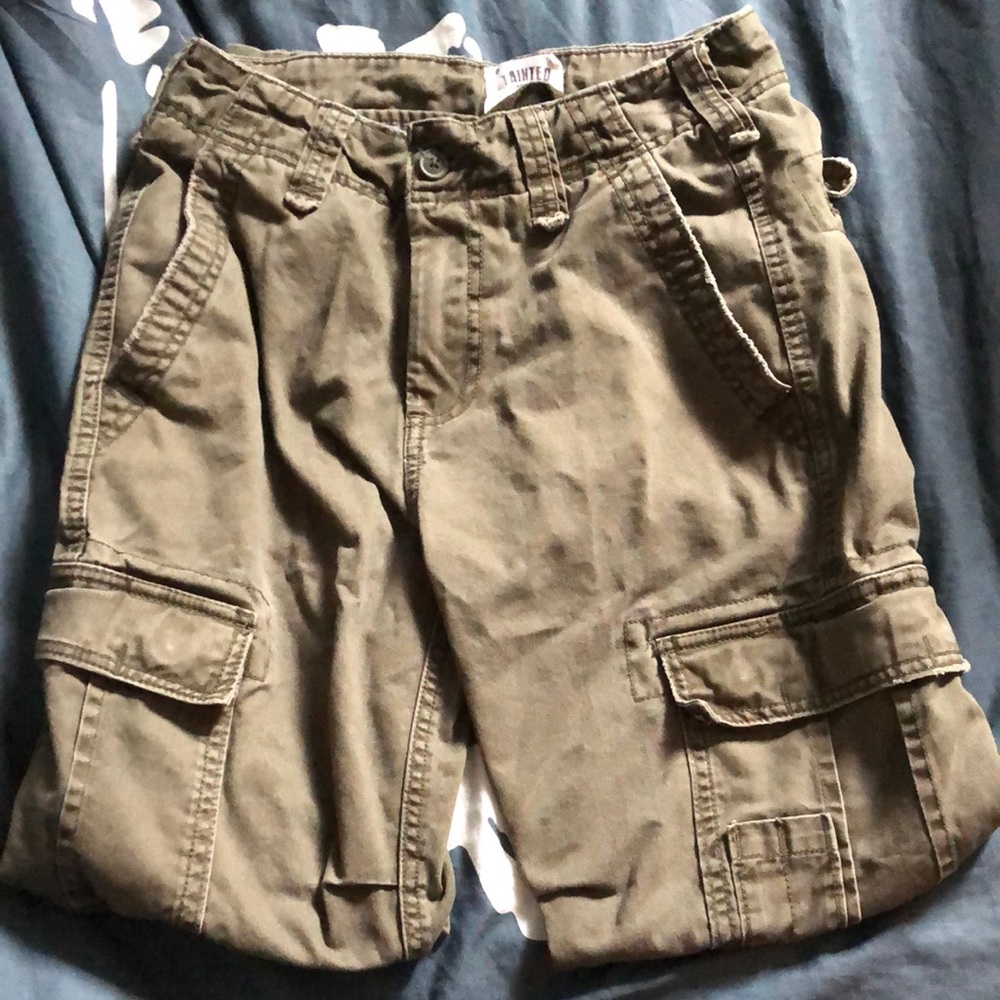 Savane Brown Cargo Shorts Sturdy Cotton Casual
